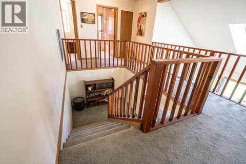 Upper Floor Level Going to Main Floor Level at 187 Gibson Road, Lumby Valley