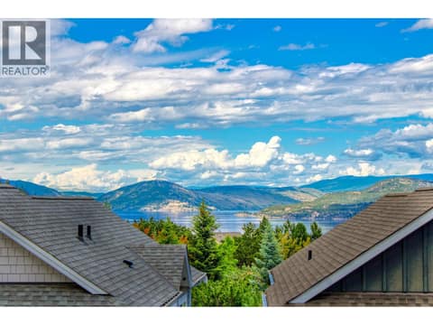 View from main floor at 6834 Madrid Way Unit# 316, Fintry, Kelowna