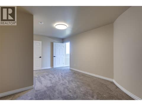 Bonus room down at 1084 Aurora Heights, West Kelowna Estates