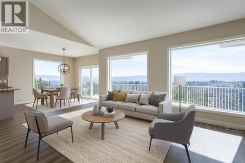 Virtually staged at 1084 Aurora Heights, West Kelowna Estates