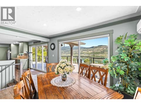 Lake views from windows at 6902 Old Kamloops Road, Swan Lake West, Vernon