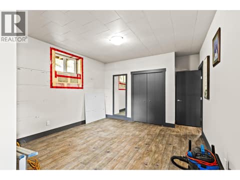 New window added to bedroom downstairs work has now been completed at 6902 Old Kamloops Road, Swan Lake West, Vernon