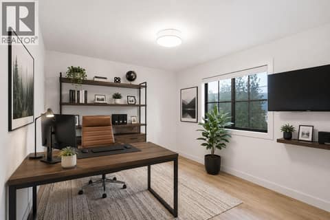 Virtually Staged office with views at 16515 Commonage Road, Lake Country North West