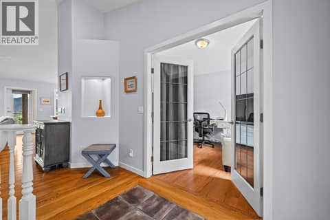 3069 Bridlehill Drive - bright entry with Bedroom/Office at 3069 Bridlehill Drive, Smith Creek, West Kelowna