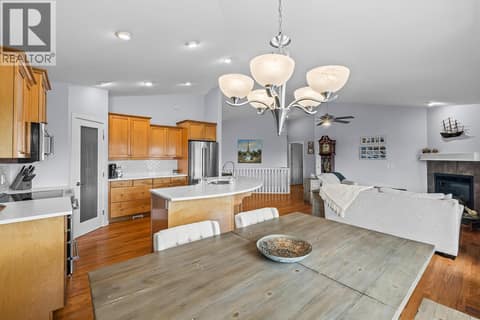Dining Area at 3069 Bridlehill Drive, Smith Creek, West Kelowna