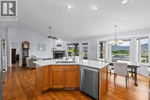 Open living space at 3069 Bridlehill Drive, Smith Creek, West Kelowna
