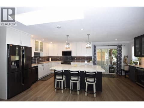 Fabulous kitchen with a huge island at 562 Meadowlark Avenue, Okanagan North, Vernon