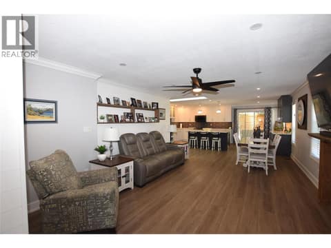 Open concept main living area at 562 Meadowlark Avenue, Okanagan North, Vernon
