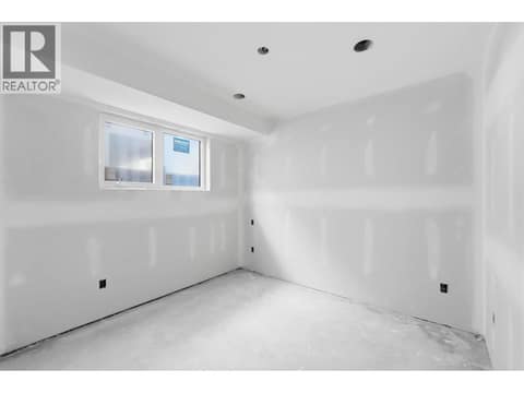 Downstairs Bedroom 3 at 1678 Harbour View Crescent Lot# Lot 870, West Kelowna Estates