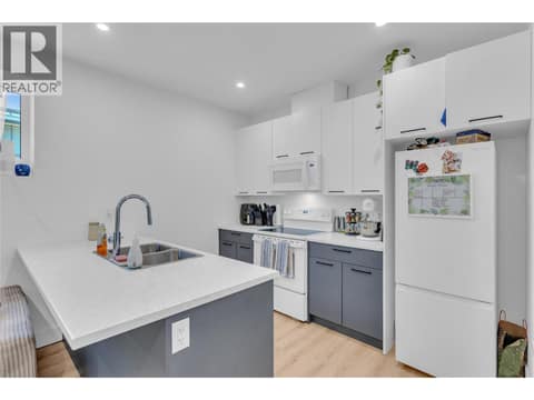 Legal suite Kitchen at 4214 33 Street, City of Vernon