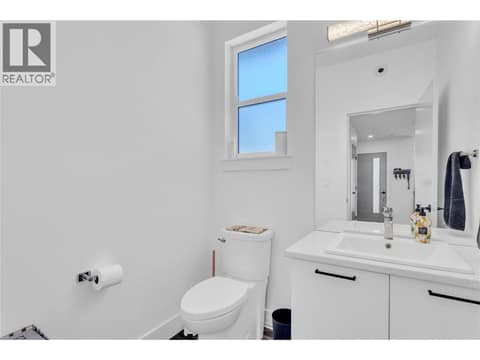 Powder Room on main floor at 4214 33 Street, City of Vernon