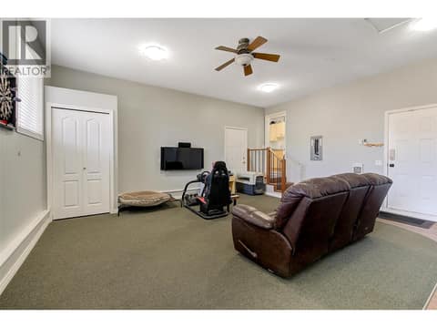 1-371 - games room in converted garage at 371 Valley Road Unit# 1-3, North Glenmore, Kelowna