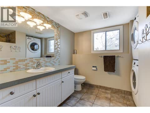 3-371 bathroom down at 371 Valley Road Unit# 1-3, North Glenmore, Kelowna
