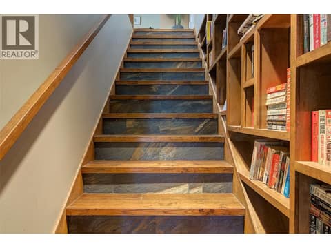 3-371 Stairs down at 371 Valley Road Unit# 1-3, North Glenmore, Kelowna