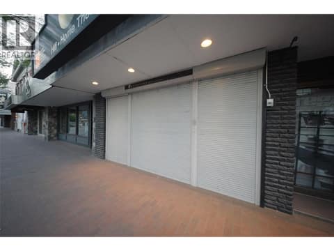 Roll down shutters at 3107 30 Avenue, City of Vernon