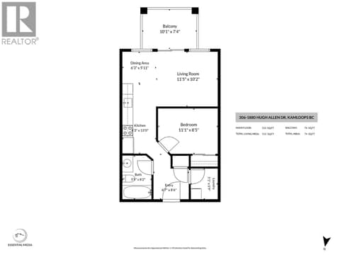 Photo 38 of 1880 Hugh Allan Drive Unit# 306, Pineview Valley, Kamloops