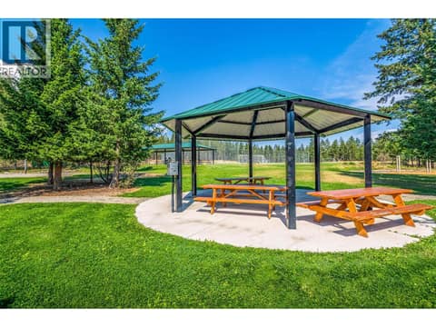2nd Covered picnic area at Near by Westshore Estates Community Park at 10745 Westshore Road, Okanagan North, Vernon