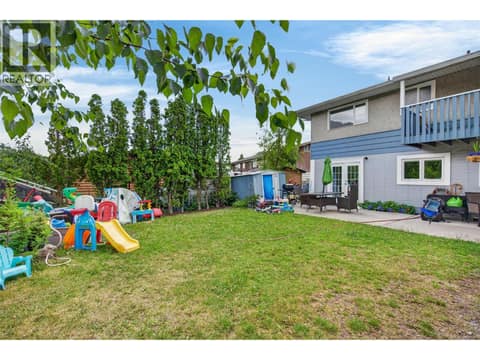 Backyard at 3802 36 Street, Alexis Park, Vernon