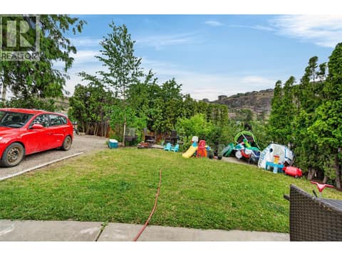 Backyard at 3802 36 Street, Alexis Park, Vernon