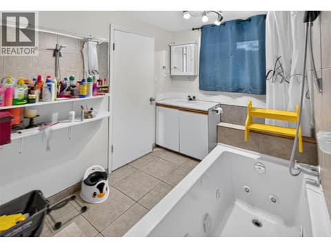Basement Suite - Bathroom at 3802 36 Street, Alexis Park, Vernon