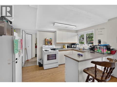 Basement Suite - Kitchen at 3802 36 Street, Alexis Park, Vernon