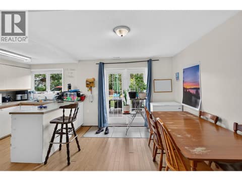 Basement Suite - Kitchen/Living Room at 3802 36 Street, Alexis Park, Vernon