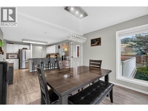 Kitchen / dining room up at 7292 Mountridge Road, North BX, Vernon
