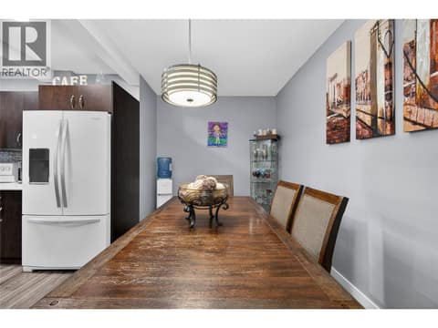 Kitchen / dining room down at 7292 Mountridge Road, North BX, Vernon