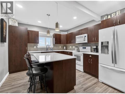 Kitchen down at 7292 Mountridge Road, North BX, Vernon
