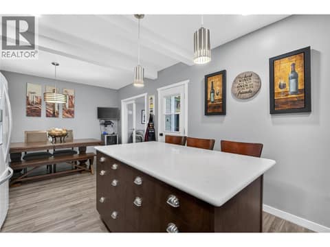 Kitchen down at 7292 Mountridge Road, North BX, Vernon