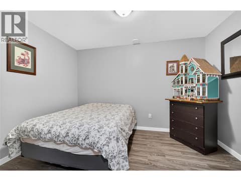 Office / Den Downstairs at 7292 Mountridge Road, North BX, Vernon