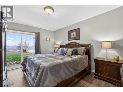Primary Downstairs bedroom at 7292 Mountridge Road, North BX, Vernon