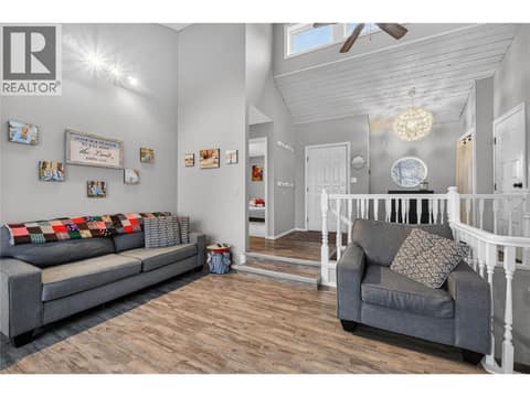 Upstairs living room at 7292 Mountridge Road, North BX, Vernon