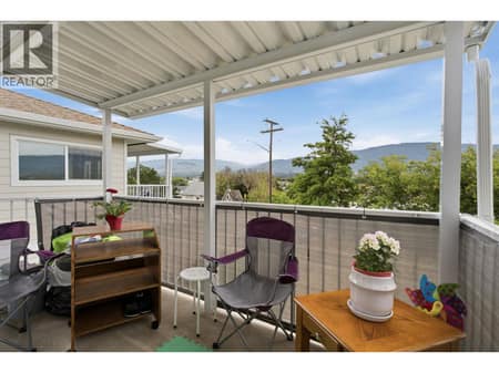 Balcony with a view at 4004 34 Street Unit# 207 Lot# 15, Alexis Park, Vernon