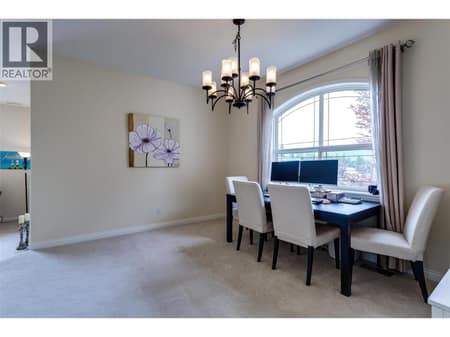 Dining room at 3080 Quail Crescent, University District, Kelowna
