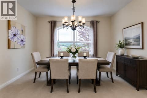 Virtually staged at 3080 Quail Crescent, University District, Kelowna