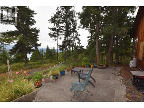 Patio at Lot 2 Nashwito Road, Okanagan North, Vernon