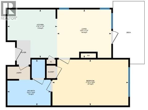 Floor Plan at 1200 RANCHER CREEK Road Unit# 342, Osoyoos Rural