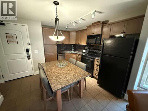 Kitchen and Dining at 1200 RANCHER CREEK Road Unit# 342, Osoyoos Rural