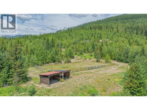 Horse Paddocks & Riding Arena at 1309 Eagle Ridge Road, Mabel Lake South, Lumby