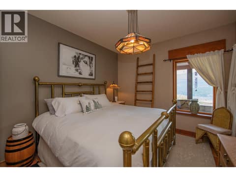 Lower Floor Bedroom at 1309 Eagle Ridge Road, Mabel Lake South, Lumby