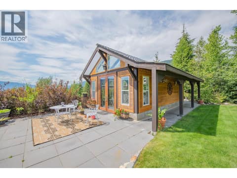 She shed & green house at 1309 Eagle Ridge Road, Mabel Lake South, Lumby