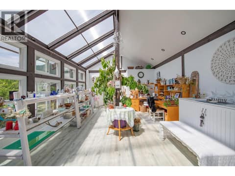 Stunning Greenhouse and Craft space at 1309 Eagle Ridge Road, Mabel Lake South, Lumby