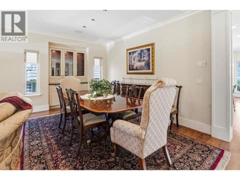 Formal Dining Room at 2109 Capistrano Drive, University District, Kelowna