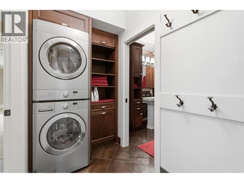 Secondary Laundry Downstairs at 2109 Capistrano Drive, University District, Kelowna