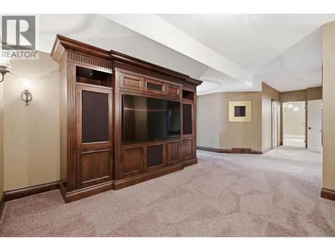 Theater Room at 2109 Capistrano Drive, University District, Kelowna