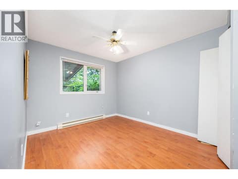 Back bedroom main floor at 5008 Heritage Drive, Westmount, Vernon