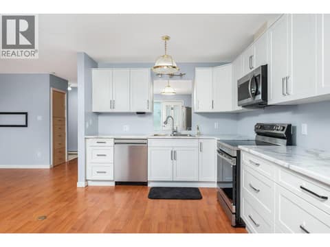 From the front entrance at 5008 Heritage Drive, Westmount, Vernon