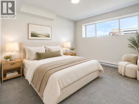 Suite Bedroom Virtually Staged at 3754 Davidson Court Lot# Trails 65, Glenrosa, West Kelowna