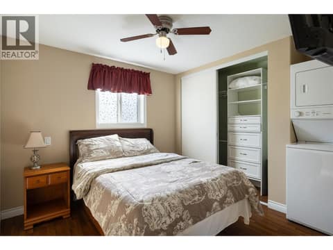 Main bedroom at 8000 Highland Road Unit# 24, Swan Lake West, Vernon